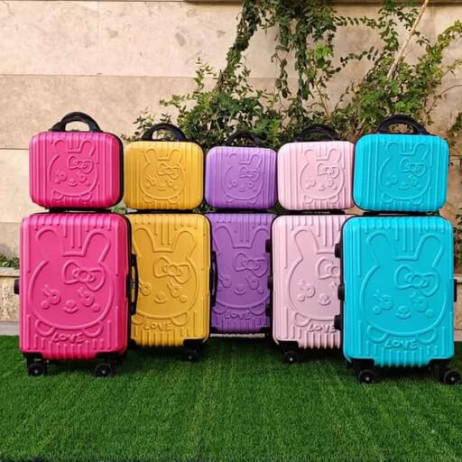 ست چمدان 20 اینچ طرح خرگوشی