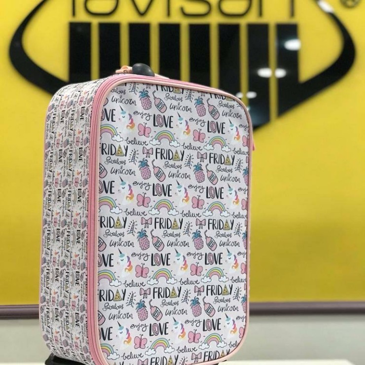 چمدان برزنتی دخترانه