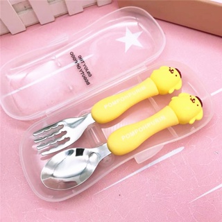 قاشق چنگال دسته سیلیکونی