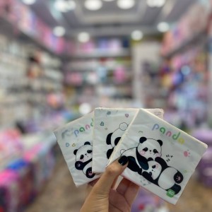 دستمال کاغذی جیبی طرح پاندا