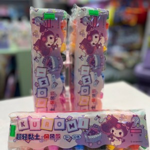 خمیر کلی 12+3 رنگ کرومی