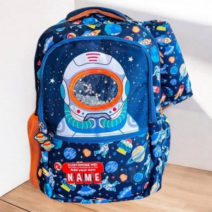 کوله مدرسه طرح فضانورد وست با جامدادی