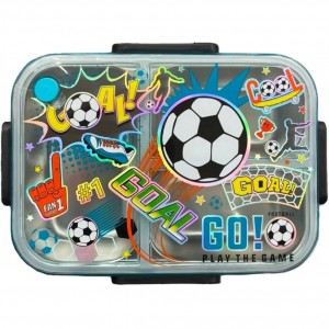 ظرف غذا استیل طرح فوتبال وست