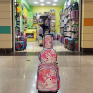 کوله سه تیکه مای ملودی چرخدار