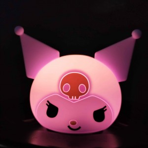 چراغ خواب سیلیکونی کرومی