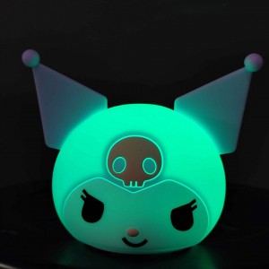 چراغ خواب سیلیکونی کرومی