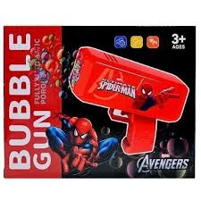 تفنگ حباب ساز اسپایدر من