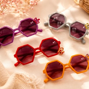 عینک دودی کودکانه مدل تاج
