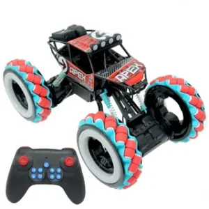 ماشین آفرود ۱:۱۲ کنترلی با چرخ آتشی و ریموت مچی یرو تویز