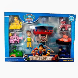 اسباب بازی طرح سگهای نگهبان مجموعه 8 عددی