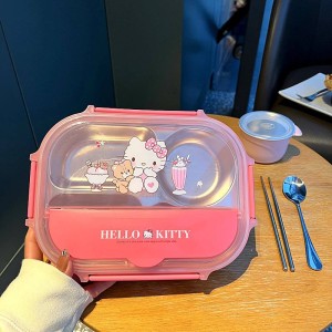 ظرف غذا داخل استیل کیتی