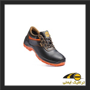 کفش ایمنی نیو لیون مشکی-نارنجی