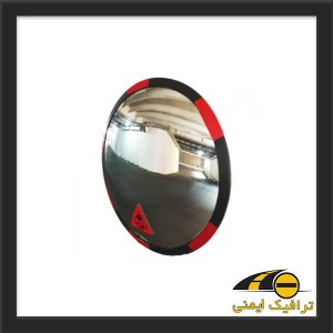 آینه محدب ترافیکی بدون فریم شیشه ای