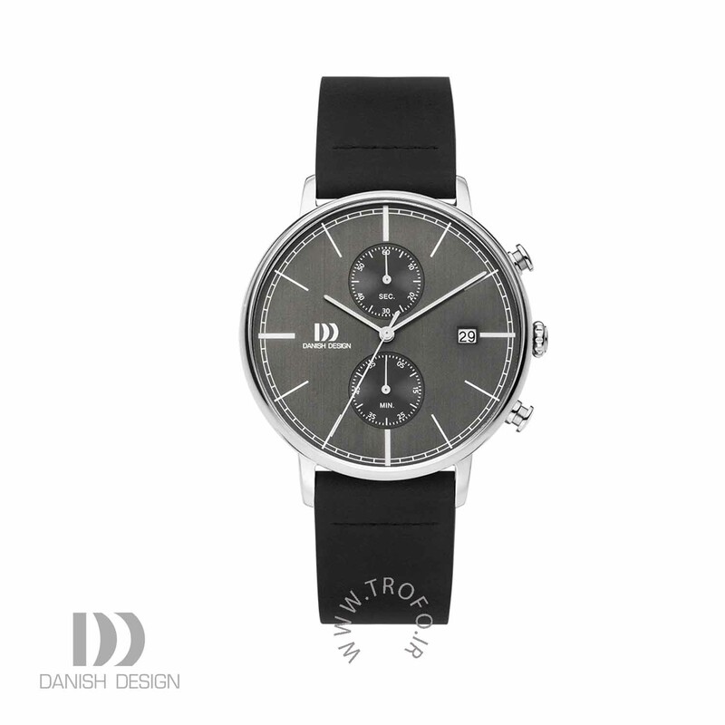 ساعت مچی عقربه ای مردانه دنیش دیزاین (Danish design) مدل IQ14Q1290 Koltur Chrono II Grey