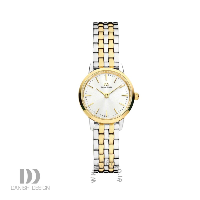 ساعت مچی عقربه ای زنانه دنیش دیزاین (Danish design) مدل IV95Q1268 Akilia Mini Link Two-Tone Gold