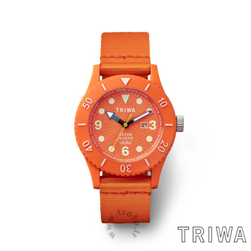 ساعت مچی عقربه ای زنانه مردانه تریوا (TRIWA) مدل  SUB Ocean Plastic Nemo