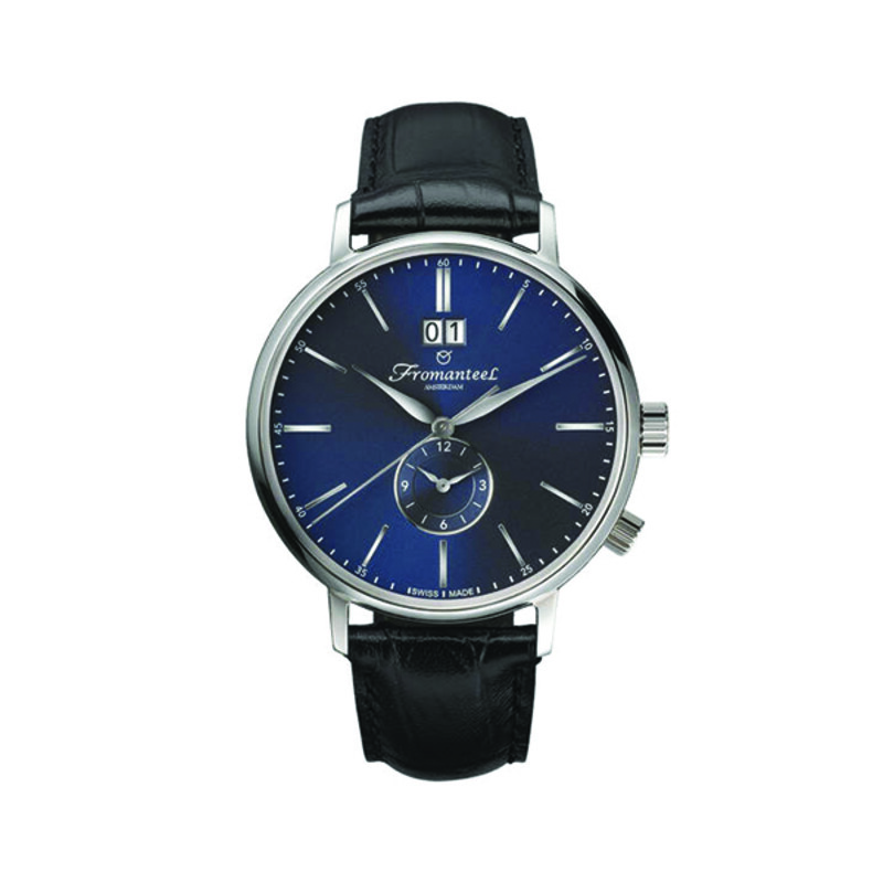 ساعت مچی عقربه ای مردانه فرومنتیل مدل Generation Twin time Blue