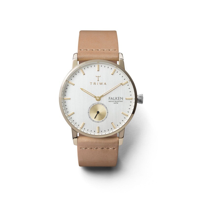 ساعت مچی عقربه ای زنانه مردانه تریوا (TRIWA) مدل Birch falken