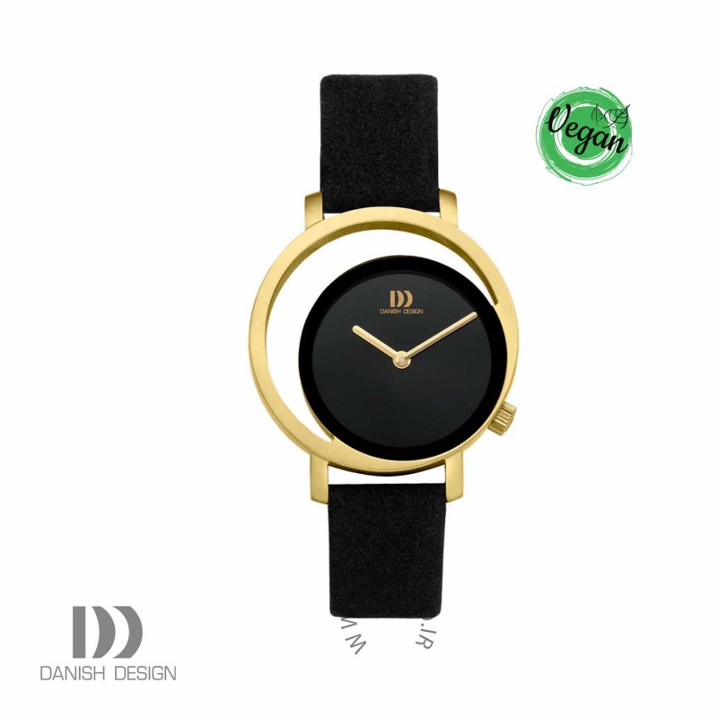 ساعت مچی عقربه ای زنانه دنیش دیزاین (Danish design) مدل IV15Q1271  Pico Black Gold