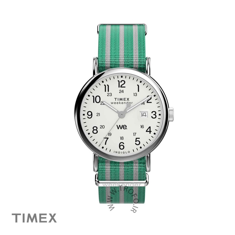 ساعت مچی عقربه ای زنانه و مردانه  تایمکس (Timex) مدل TW2Y08800