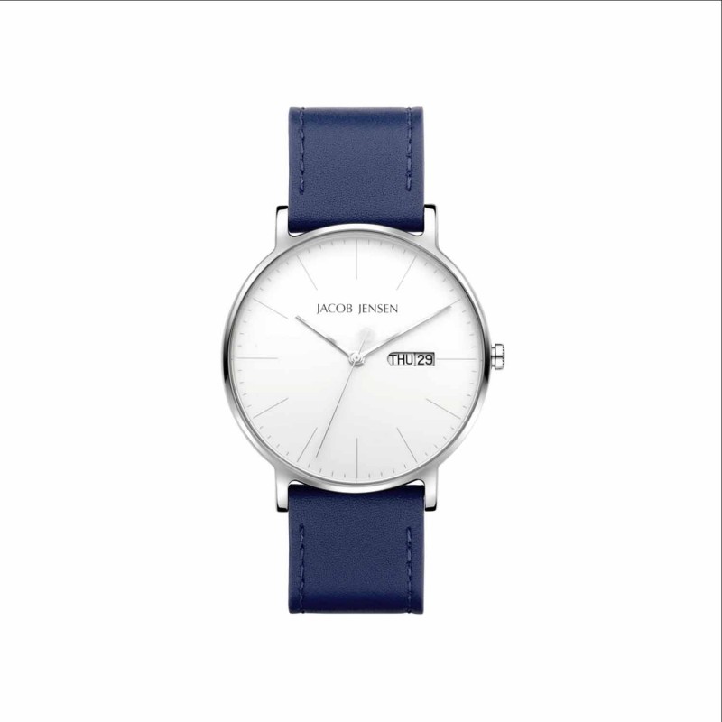 ساعت مچی عقربه ای مردانه جیکوب جنسن  (Jacob Jensen)  مدل TIMELESS NORDIC CONTEMPORARY 163