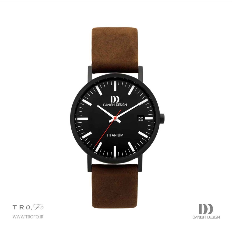 ساعت مچی عقربه ای مردانه دنیش دیزاین (Danish design) مدل IQ34Q1273 Rhine Black Brown