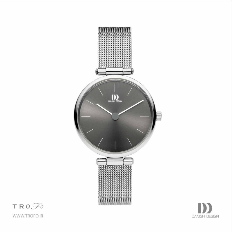 ساعت مچی عقربه ای زنانه دنیش دیزاین (Danish design) مدل IV64Q1269 Rosalyn Silver Grey Mesh