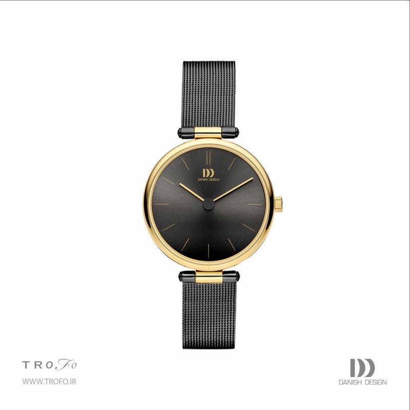 ساعت مچی عقربه ای زنانه دنیش دیزاین (Danish design) مدل IV70Q1269 Rosalyn Grey Gold Mesh