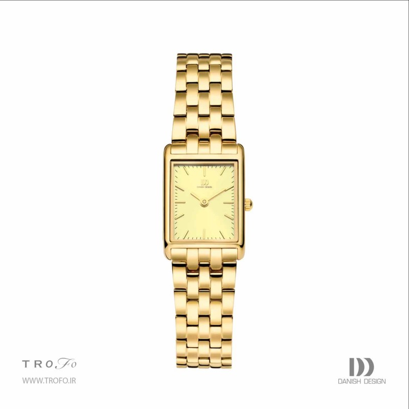 ساعت مچی عقربه ای زنانه دنیش دیزاین (Danish design) مدل IV96Q1299 Marie Petite All Gold