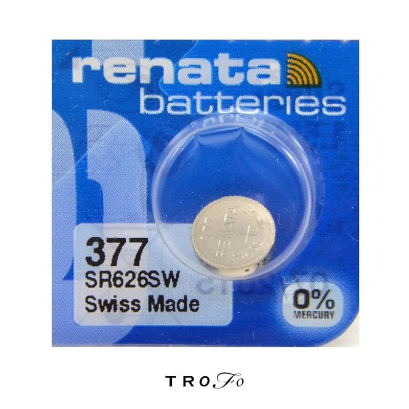 باتری ساعت مچی رناتا (Renata) شماره 377