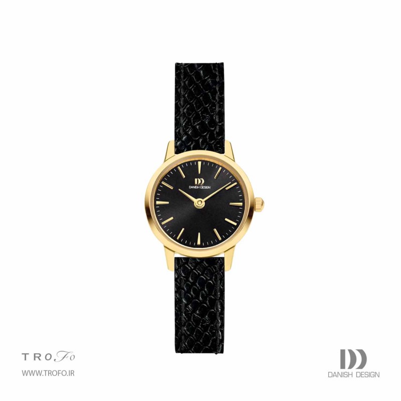 ساعت مچی عقربه ای زنانه دنیش دیزاین (Danish design) مدل IV11Q1268  Akilia Mini Gold Black