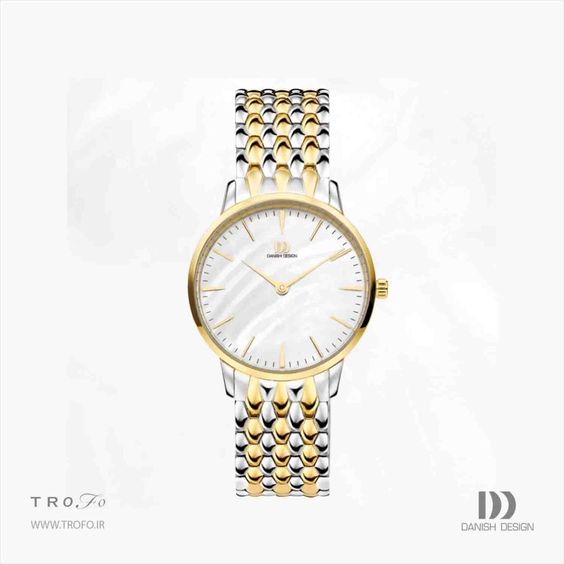 ساعت مچی عقربه ای زنانه دنیش دیزاین (Danish design) مدل IV75Q1251  Akilia Two-tone Perlemor DressLink Medium