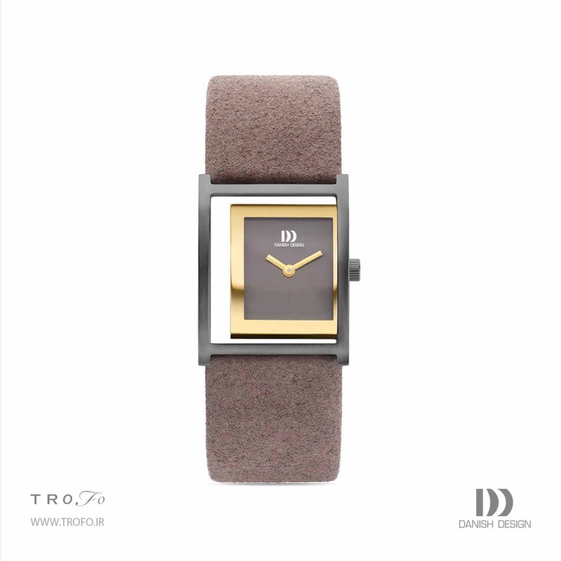 ساعت مچی عقربه ای زنانه دنیش دیزاین (Danish design) مدل IV16Q1292 Pico² Grey Gold