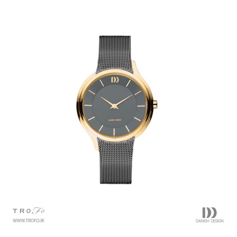 ساعت مچی عقربه ای زنانه دنیش دیزاین (Danish design) مدل  IV70Q1194  Funen Grey Gold