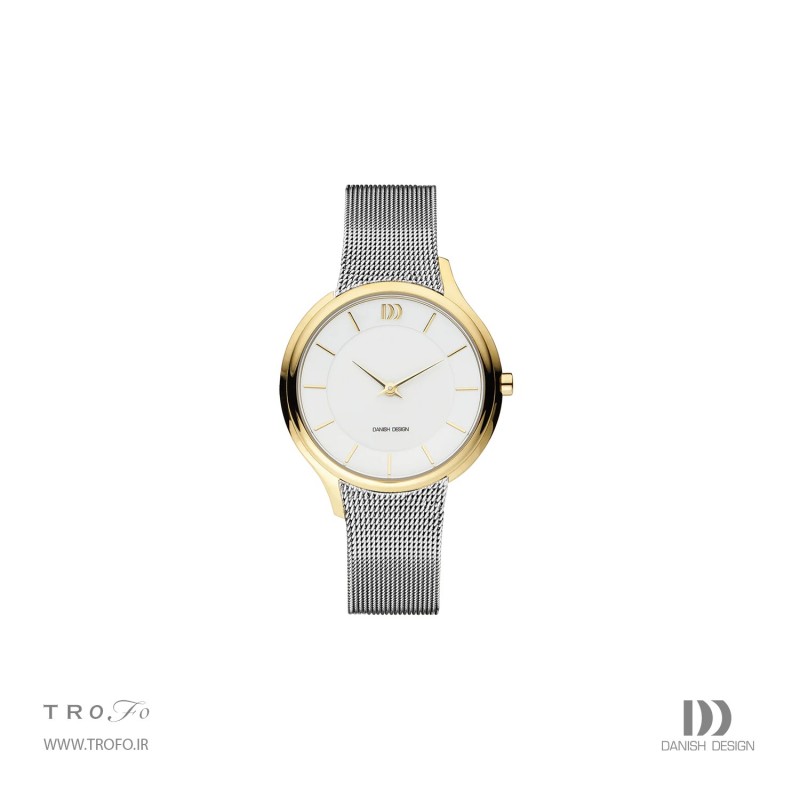 ساعت مچی عقربه ای زنانه دنیش دیزاین (Danish design) مدل  IV65Q1194  Funen Two-Tone