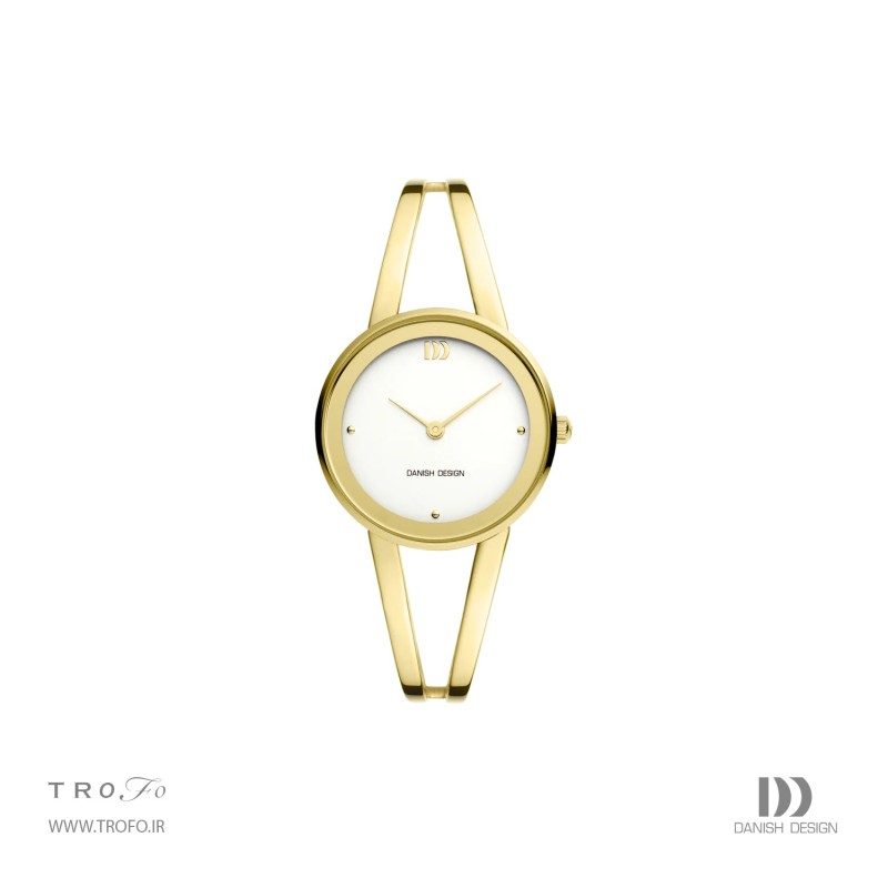 ساعت مچی عقربه ای زنانه دنیش دیزاین (Danish design) مدل IV05Q1295 Nostalgi 1988 Gold Bangle