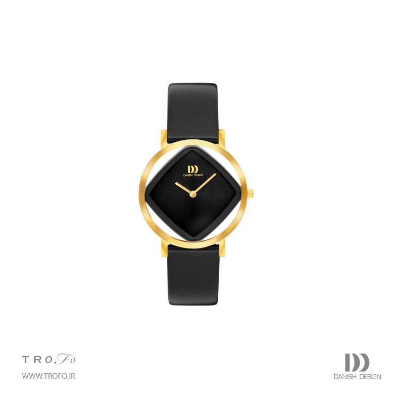 ساعت مچی عقربه ای زنانه دنیش دیزاین (Danish design) مدل Pico Square Gold IV15Q1300