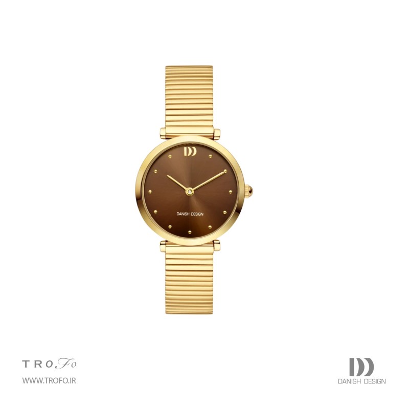 ساعت مچی عقربه ای زنانه دنیش دیزاین (Danish design) مدل AVA Choco IV87Q1301