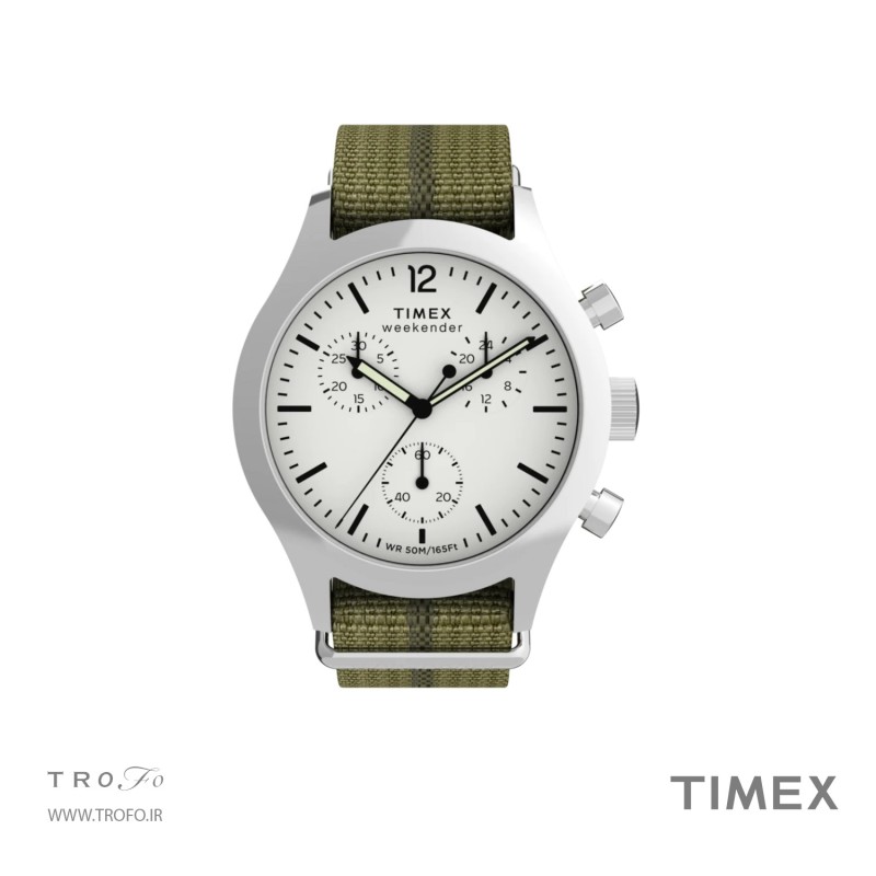 ساعت مچی عقربه ای زنانه و مردانه  تایمکس (Timex) مدل TW2Y15700