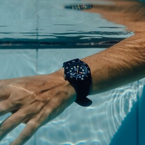 ساعت مچی عقربه ای تریوا  SUB Ocean Plastic Deep blue زیر آب