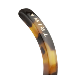 دستبند کاف کائوچویی زنانه و مردانه تریوا Bracelet 3,havana از نما جزئیات