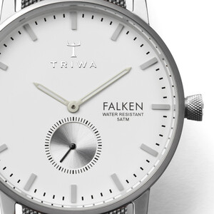 ساعت مچی عقربه ای Ivory Falken steel Mesh از جزئیات