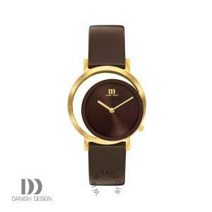 ساعت مچی عقربه ای زنانه دنیش دیزاین (Danish design) مدل IV15Q1271  Pico Black Gold