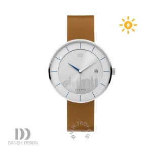 ساعت مچی عقربه ای مردانه دنیش دیزاین (Danish design) مدل Globe Silver/Blue  11-B1-01