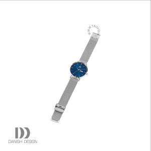 ساعت مچی عقربه ای مردانه دنیش دیزاین (Danish design) مدل IQ99Q1267 Akilia Day/Date Husky Blue Link