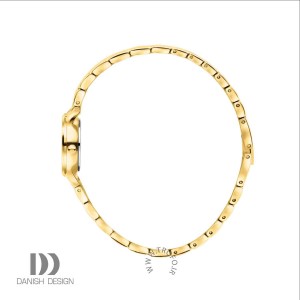 ساعت مچی عقربه ای زنانه دنیش دیزاین (Danish design) مدل IV95Q1268 Akilia Mini Link Two-Tone Gold