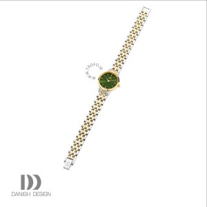 ساعت مچی عقربه ای زنانه دنیش دیزاین (Danish design) مدل IV71Q1268  Akilia Mini Gold Perlem