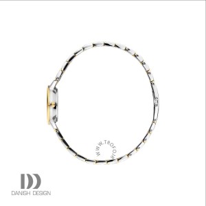ساعت مچی عقربه ای زنانه دنیش دیزاین (Danish design) مدل IV71Q1268  Akilia Mini Gold Perlem