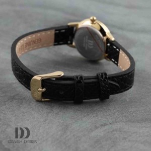 ساعت مچی عقربه ای زنانه دنیش دیزاین (Danish design) مدل IV99Q1268  Akilia Mini Link Gold Black