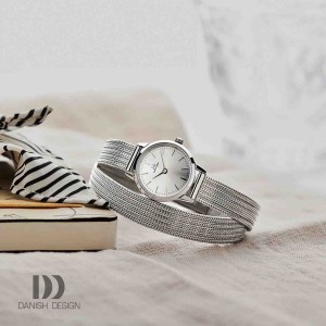 ساعت مچی عقربه ای زنانه دنیش دیزاین (Danish design) مدل IV19Q1268  Akilia Mini All Gold Black